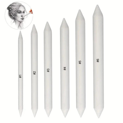 Art Supplies Drawing Tool Stump Rice Paper Sketch Double Head Smudge Stick Blending Stick White Drawing Pen Sketching Pencil    Home Decor Supply | Online Retail | ShoreShopper.com