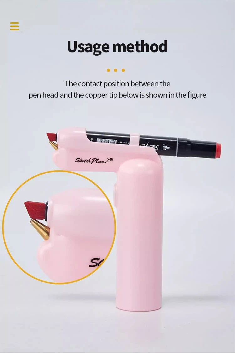 Art Electric Spray Pen Airbrush Set Inkjet Painting Brush Washable Spray Painting Hand Drawn Art Supplies Multi-function Color    Home Decor Supply | Online Retail | ShoreShopper.com