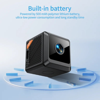 W02 1080P mini security protection home night vision surveillance Outdoor camping WIFI Subminiature smart home camera cctv video - ShoreCo.Shop