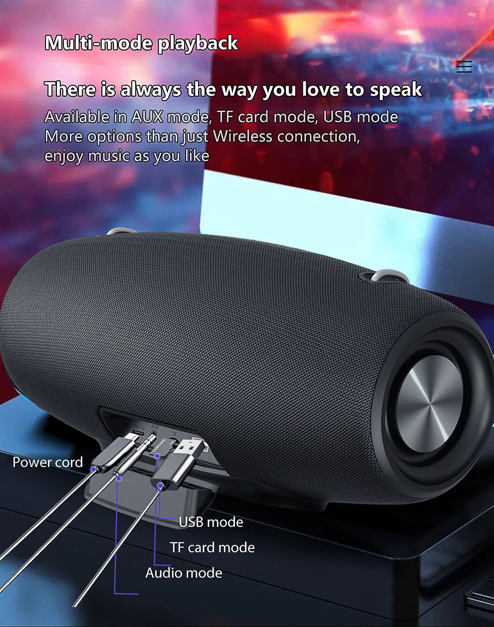 Zealot S67 Wireless Speaker WithShoulder Strap,Outdoor,Waterproof,Portable Speaker with Loud Stero and Booming Bass,40H Playtime    Home Decor Supply | Online Retail | ShoreShopper.com