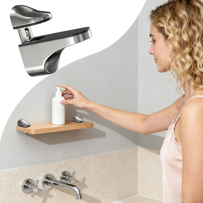 Shelf Brackets Adjustable Shower Glass Shelf Brackets Holder Parts Holder Support Clip Hardware for Wood Acrylic Cabinet Bar    Home Decor Supply | Online Retail | ShoreShopper.com