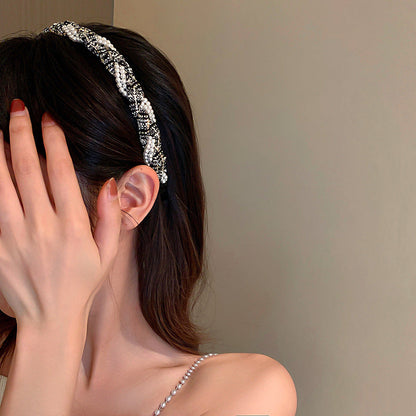 Pearl Wrapped Headwear for Women Texture Retro Headbands Temperament Fashion Luxury Designer Hair Accessories 2023 New In    Your Coastal Marketplace | Shoreshopper.com