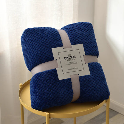 Fluffy Coral Velvet Blanket Flannel Plush Comfortable Thickened and Warm Soft Sofa Throw Blanket for Air-Conditioned Room Luxury    Your Coastal Marketplace | Shoreshopper.com