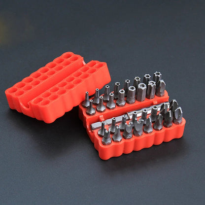 33Pcs With Magnetic Extension Bit Holder Torx Hex Star Spanner woodworking Tools Screwdriver Tamper Proof Security Bits Set    Home Decor Supply | Online Retail | ShoreShopper.com
