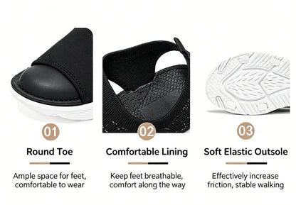 Women's Summer Shoes Breathable Open Toe Wedge Sandals Lightweight Outdoor Comfortable Ladies Casual Walking Sandals    Your Coastal Marketplace | Shoreshopper.com