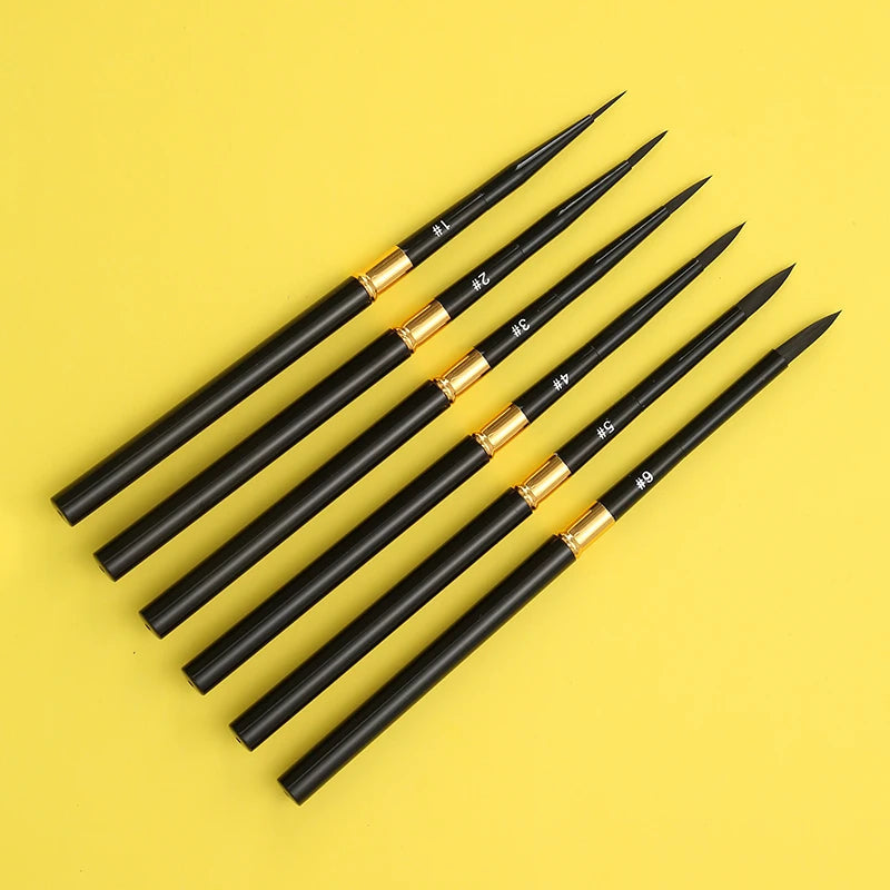 Round tip detachable Travel Paintbrush, Student Painting Graffiti paintbrush Watercolor gouache Painting Beginner art set    Home Decor Supply | Online Retail | ShoreShopper.com