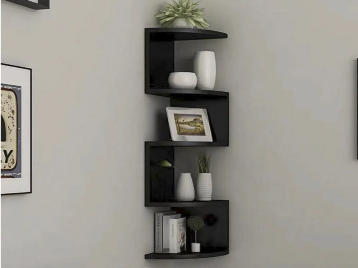 Corner Shelf - 5/2-Tier Corner Floating ShelvesWall Easy Assemble Wall Corner Shelves Bedrooms Living Room Decorations Bookcase    Home Decor Supply | Online Retail | ShoreShopper.com