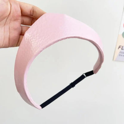 Fashion Adjustable Women Headband Leather Anti Slip Headband European And American Crown Hairband Ladies Headwear    Your Coastal Marketplace | Shoreshopper.com