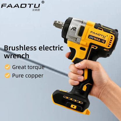 FAAOTU DCF880 2 Cordless Impact Wrench 2300RPM Compact Electric Wrench Recharge Power Tools For Dewalt 20V Battery(no battery) - ShoreCo.Shop