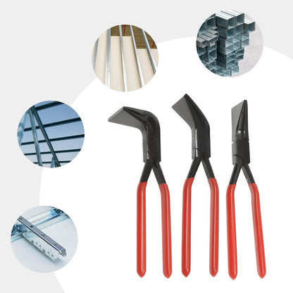 3PCS Bending Pliers Straight/45°/90° Pliers Kit Metal Bending Roofing Tool Sheet Metal Fabrication Tool for Utomotive Repair DIY    Home Decor Supply | Online Retail | ShoreShopper.com