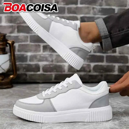 Women's Casual Shoes Breathable Walking Flat Shoes Sneakers White Female Footwear Sports Running Outdoor Walking For Men Tennis