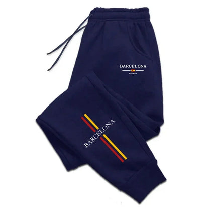 Paris street style men's jogging track pants, stylish letter print casual pants, adult outdoor fitness running sports pants    Home Decor Supply | Online Retail | ShoreShopper.com