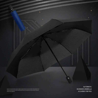 Umbrella Fully Automatic Thickened Enlarged Reinforced Folding Umbrella Sun and Rainproof Sunshade Umbrella for Women Sunscreen