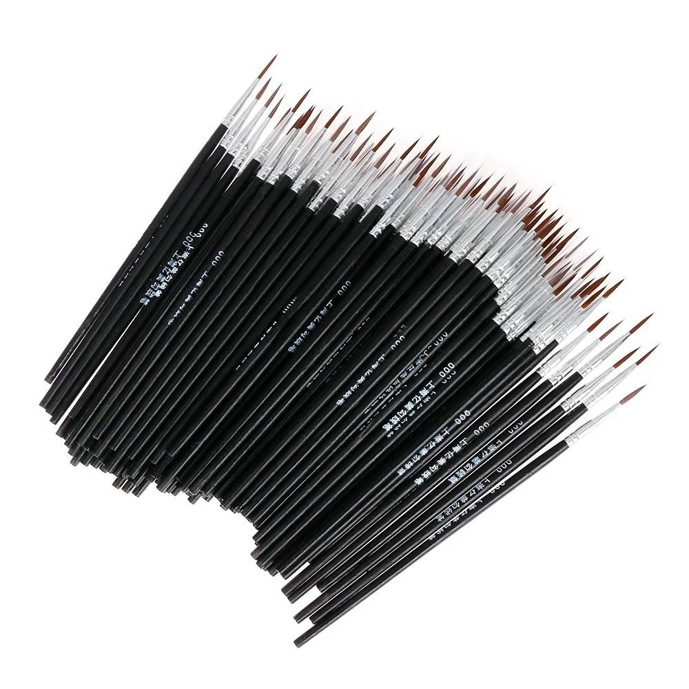 20pcs Thin Art Supplies Hand Painted Acrylic Hook Line Pen Paint Painting Brush Drawing    Home Decor Supply | Online Retail | ShoreShopper.com