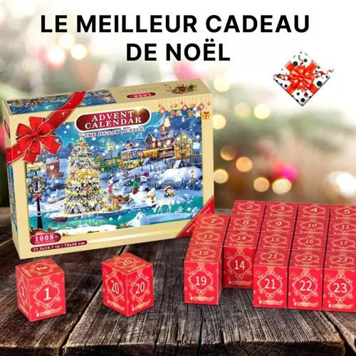 Advent Calendar 1008 Piece Puzzle Paint By Number Package    Home Decor Supply | Online Retail | ShoreShopper.com