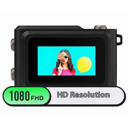 CABE-School Life Memory Thumb Camcorder 1080P HD Digital Camera Mini Retro Student Gift Portable Video Recording Device Videogra    Home Decor Supply | Online Retail | ShoreShopper.com