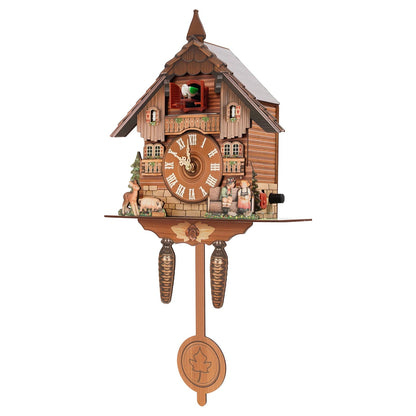 Wall Mount Clock Cuckoo Clock, Wood Cuckoo-Clock 7:00-21:00 Chime Time 25*10*50cm Pointers+Time Scales Display    Home Decor Supply | Online Retail | ShoreShopper.com