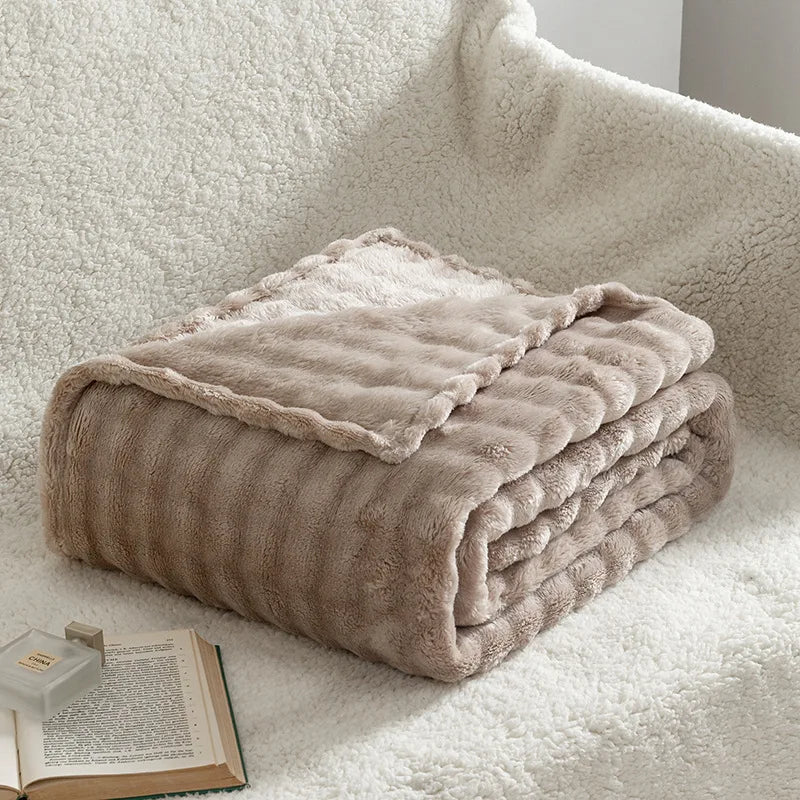 3D Bubble White Plush Blanket Textured Flannel Fleece Soft Warm Cozy Couch Throw Blanket Gift Plaid - Soft Throw Blankets    Your Coastal Marketplace | Shoreshopper.com