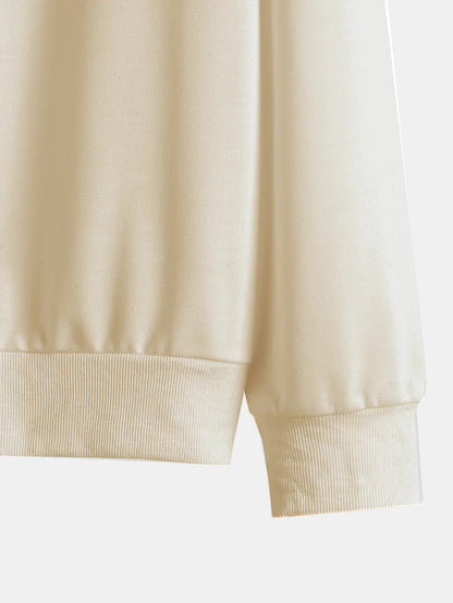 Men's 100% pure cotton summer loose comfortable casual  PARIS print large round neck long sleeve T-shirt top    Home Decor Supply | Online Retail | ShoreShopper.com