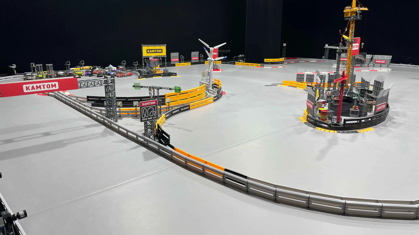 RC Car Road Barriers Remote Control Car Accessories Drifting Race Track Barrier Traffic Splicing Stereo Roadblock Traffic Scene