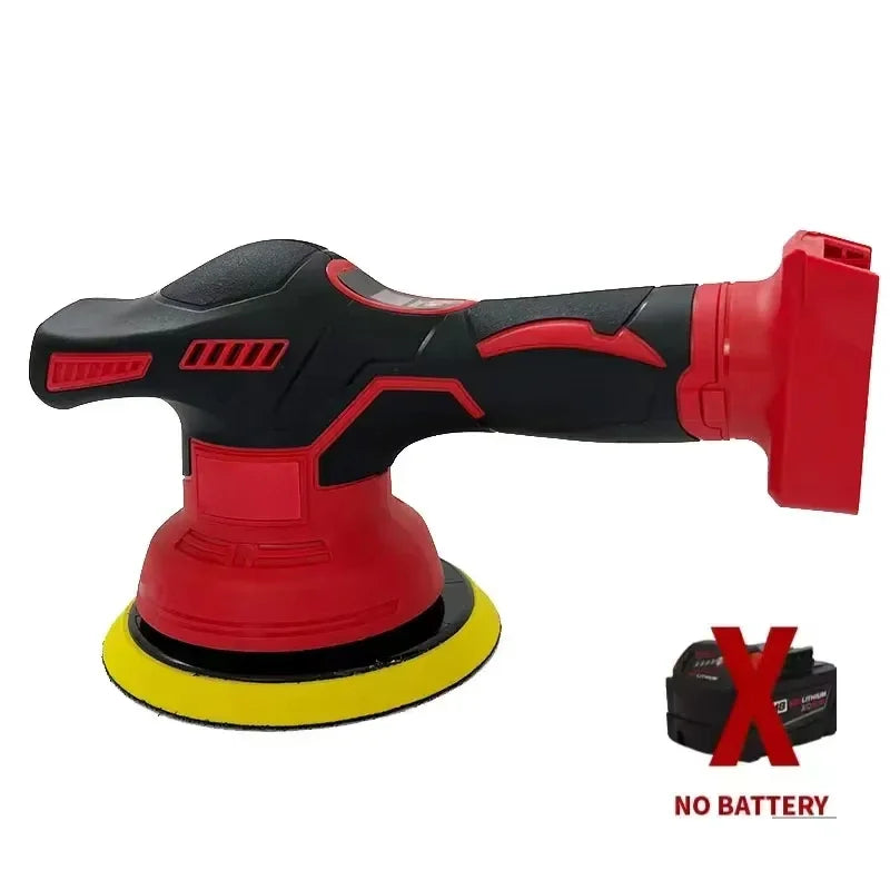 Fit Milwaukee Cordless Polisher 8 Gears Digital Display Electric Polisher Auto Car Waxing Polishing Machine For 18V 20V Battery - ShoreCo.Shop