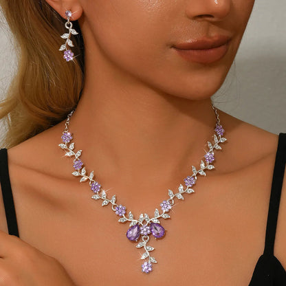 Elegant Flower Design Jewelry Set, Fashion Jewelry for Party, Daily Clothing Decor, Trendy All-match & Exquisite Jewelry    Home Decor Supply | Online Retail | ShoreShopper.com