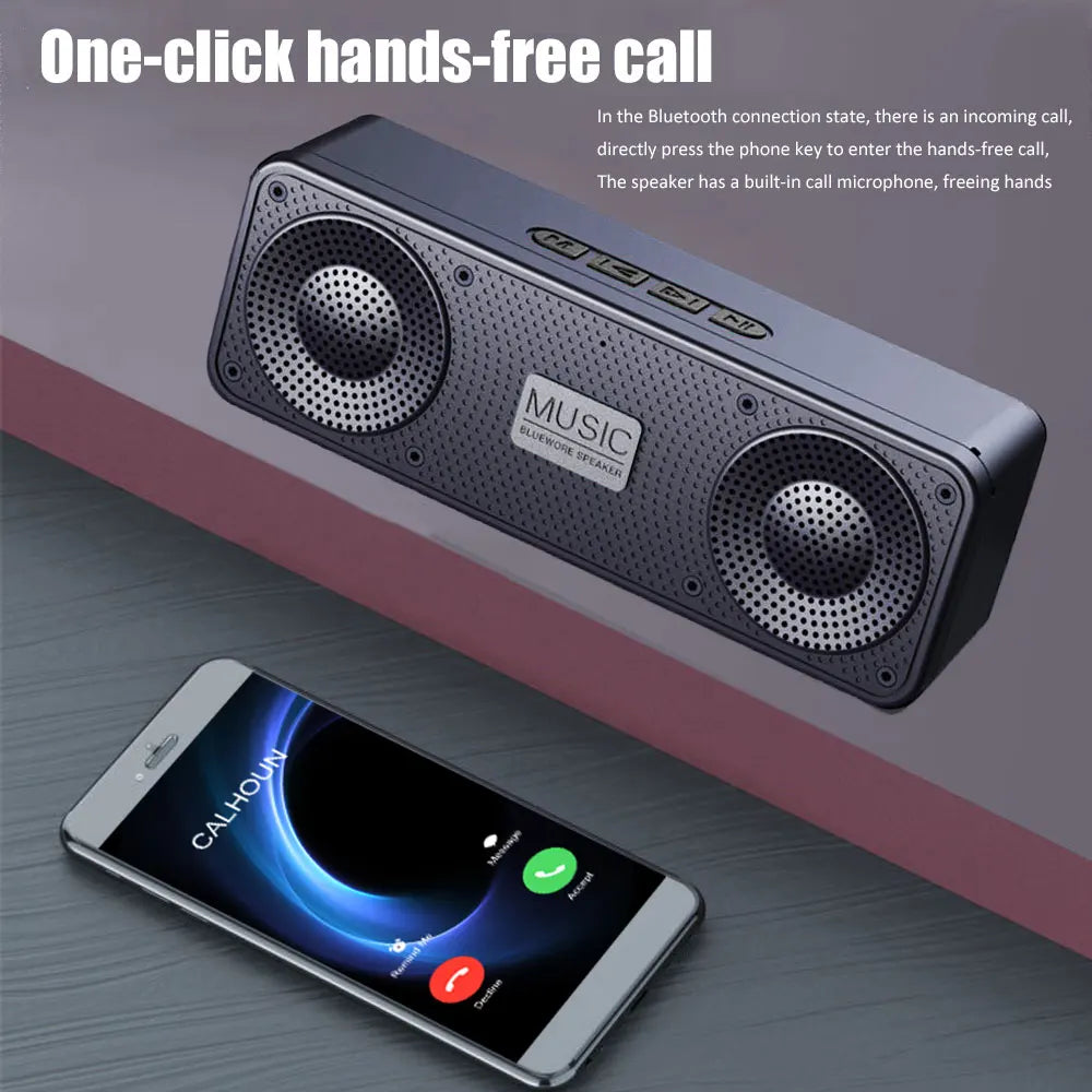 S18 Wireless Creative Bluetooth Smart Speaker Mobile Phone Audio Computer Subwoofer Outdoor Convenient Radio    Home Decor Supply | Online Retail | ShoreShopper.com