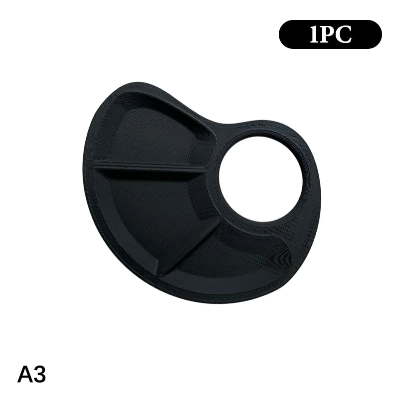 Ergonomic Thumb Palette Petite Paint Palette Smooth Surface for Artists Outdoor Painting Home Crafts School Art Classes    Home Decor Supply | Online Retail | ShoreShopper.com