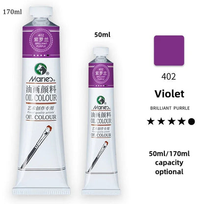 Marie's Oil Paint 170ML Oil Painting Art Creation Pigment Large Oil Paint Paint Single Commonly Used 24 Colors    Home Decor Supply | Online Retail | ShoreShopper.com