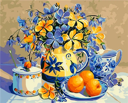 HUACAN Paint By Number Fruit Flower DIY Drawing Canvas Handpainted Pictures By Number Still Life Home Decoration    Home Decor Supply | Online Retail | ShoreShopper.com