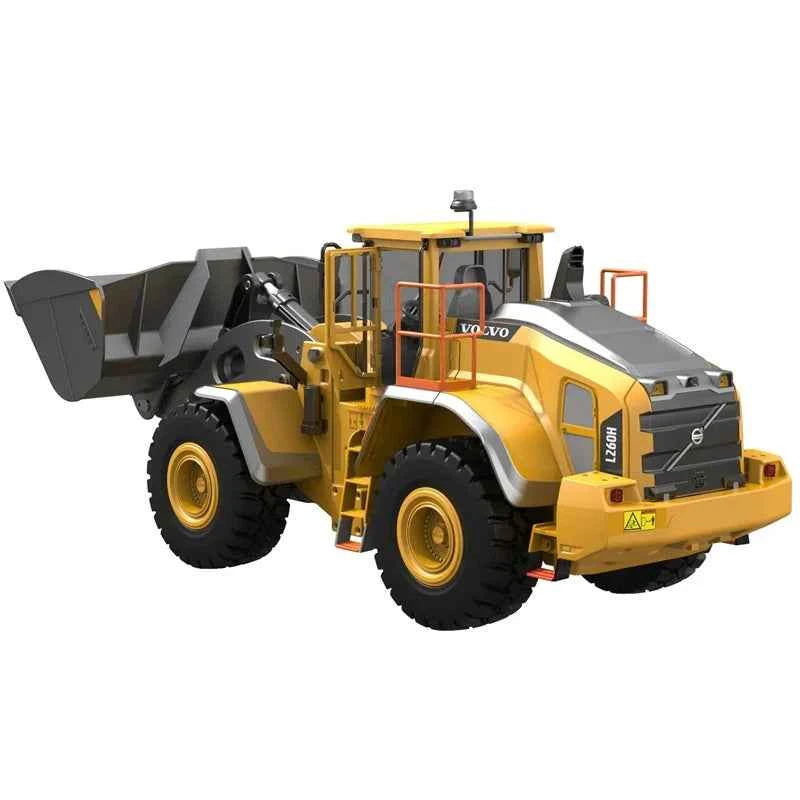 RC MODEL  Car 1/16 RC Full Metal Loader Excavator Electric Remote Control Alloy  Excavator Engineering Model Cars Boy Kids Toys
