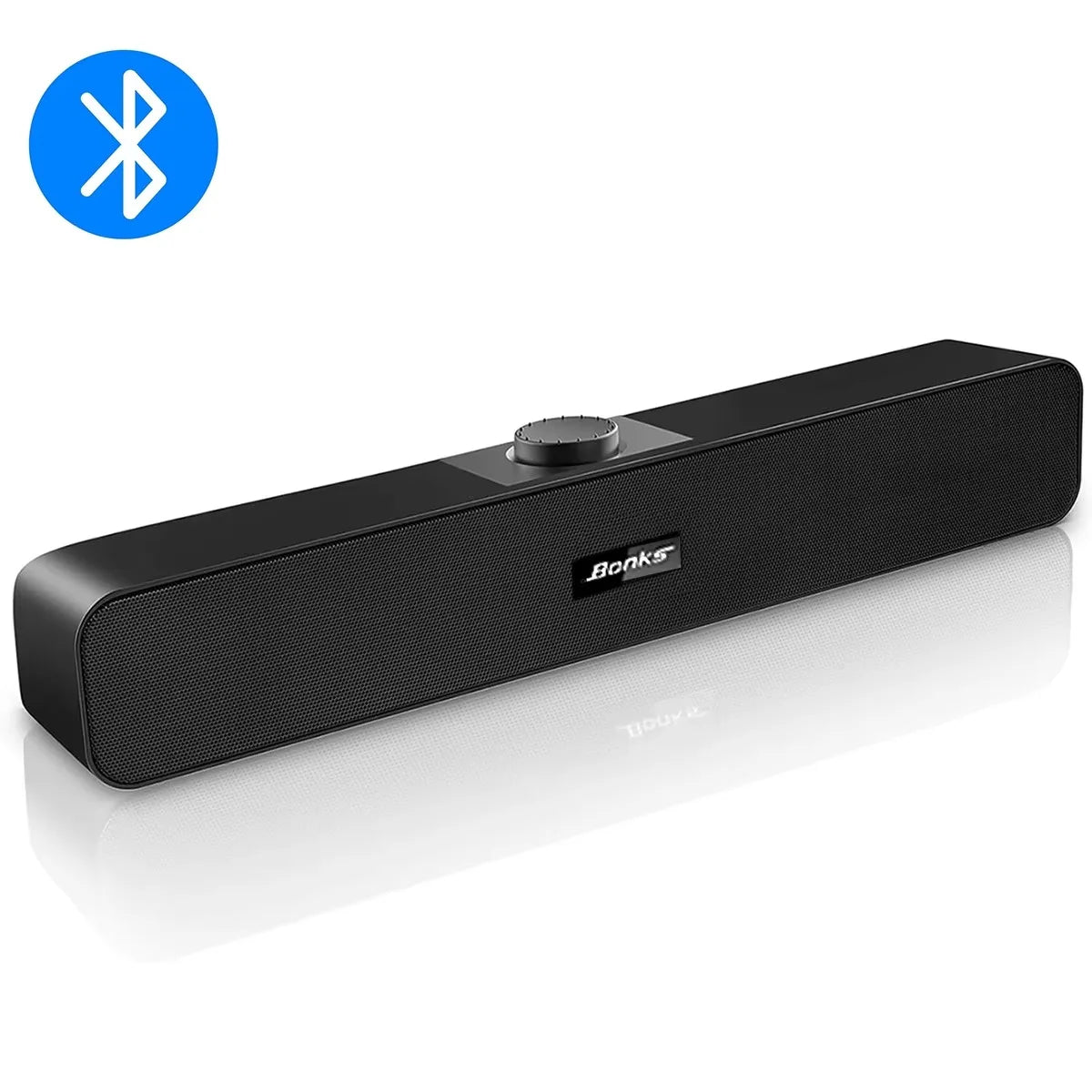 B Computer Speakers with 3.5 mm Aux, Small PC Speakers Powered by USB, USB Soundbar for Monitor，Wired USB Desktop Speaker,    Home Decor Supply | Online Retail | ShoreShopper.com