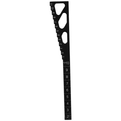 RC Model Car Metal Ride Height Droop Gauge Adjuster Ruler Measuring Tool for 1/8 1/10 1/12 RC Car,Black    Home Decor Supply | Online Retail | ShoreShopper.com