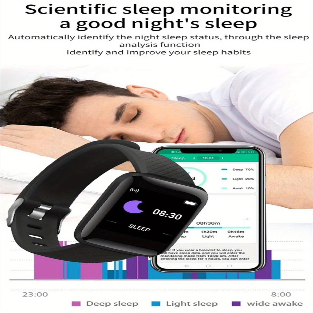 Smartwatch Men Women Wristwatches Smart Watch Message Fitness Monitor Bracelet Birthday Gift Electronic Clock For Android IOS    Home Decor Supply | Online Retail | ShoreShopper.com