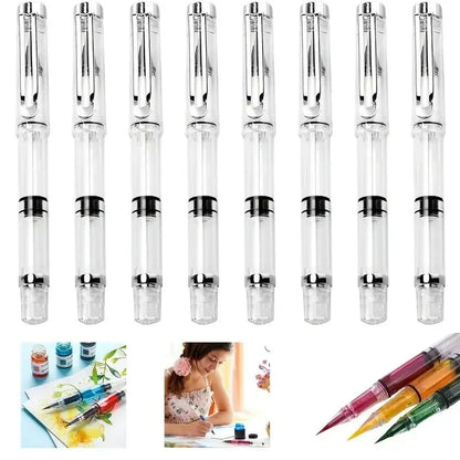 Color piston brushes, watercolor brushes, self-priming paint pens (mix your own paint) for painting, calligraphy and coloring    Home Decor Supply | Online Retail | ShoreShopper.com