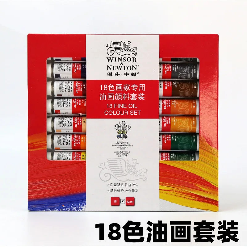 Professional 12/18/24 Colors 12 ML Tube Oil Paints Art For Artists Canvas Pigment Art Supplies Drawing Set    Home Decor Supply | Online Retail | ShoreShopper.com