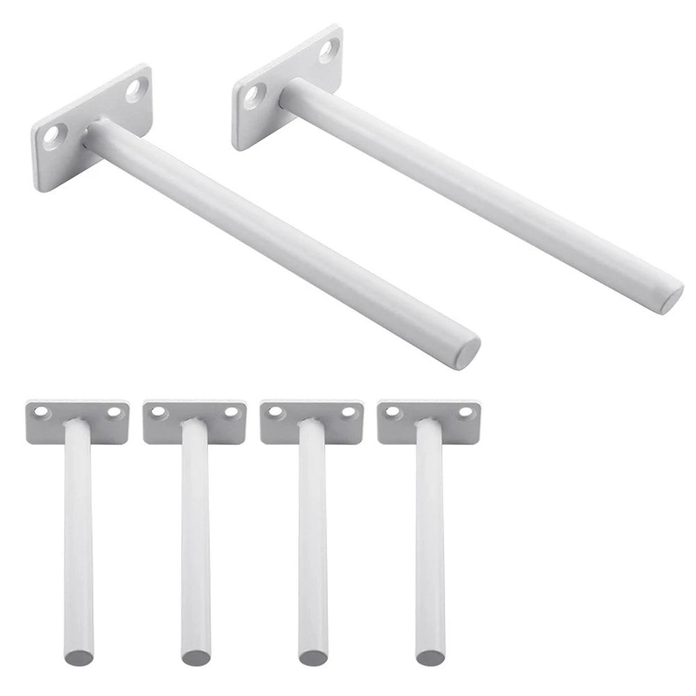 T Shape Concealed Shelf Brackets Floating  Wall Shelf Supports Screw Mounting Plate Multi sizes Metal Brackets    Home Decor Supply | Online Retail | ShoreShopper.com
