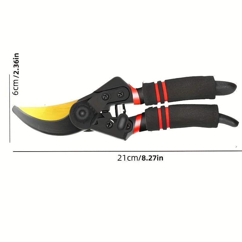 Professional Heavy-Duty Carbon Steel Pruning Shears with Sharp SK-5 Blade Tree Trimmer & Garden Shears Suitable for Home Garden    Home Decor Supply | Online Retail | ShoreShopper.com