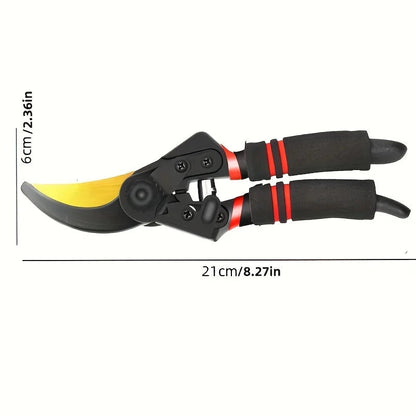 Professional Heavy-Duty Carbon Steel Pruning Shears with Sharp SK-5 Blade Tree Trimmer & Garden Shears Suitable for Home Garden    Home Decor Supply | Online Retail | ShoreShopper.com