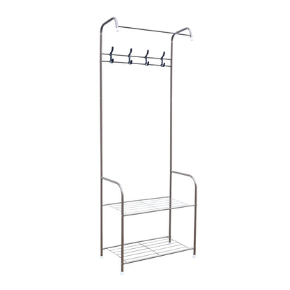Independent Hanger Brown Metal Shoe Hanger 4 Hooks Clothes Rack Clothes Hangers Coat Hanger Stand Wardrobe Stand    Home Decor Supply | Online Retail | ShoreShopper.com