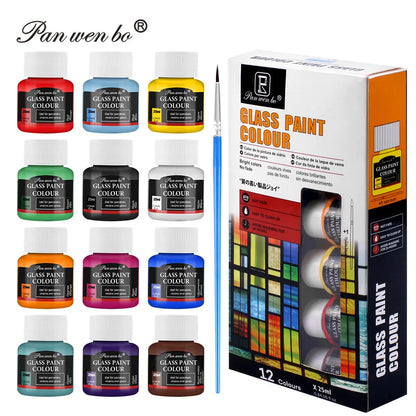 Acrylic Paint Set 6/12 Colors 25ml,Water-Proof Portable Art Rich Pigments for DlY Craft,Drawing,Painting,Canvas, Rock    Home Decor Supply | Online Retail | ShoreShopper.com