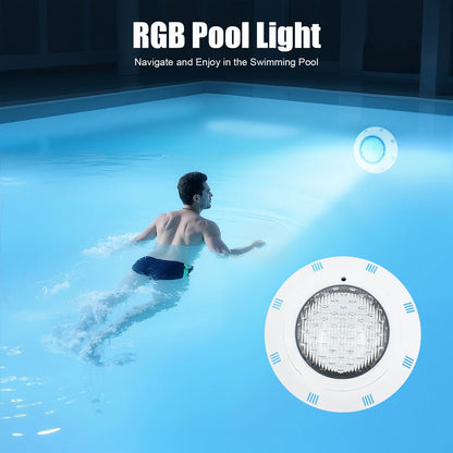 Underwater Light RGB Swimming Lamp IP68 Waterproof ABS 36W  Fountain Lighting 7 Color Changing    Home Decor Supply | Online Retail | ShoreShopper.com