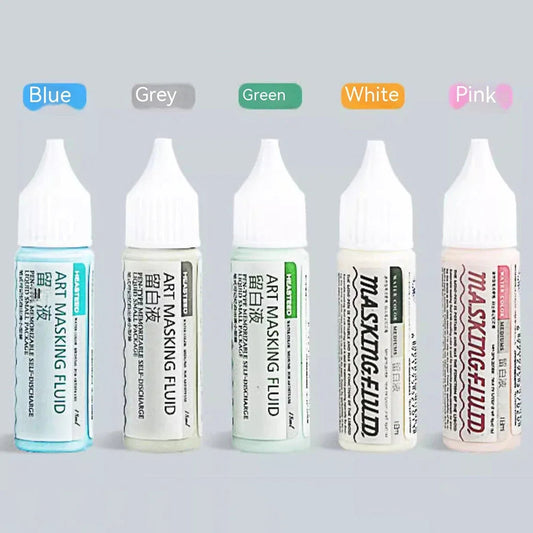 Art Masking Fluid White Latex Pigment Covering Liquid Painting Beginner Watercolor Paint Quickly for Ink Gouache Crafts Supplies    Home Decor Supply | Online Retail | ShoreShopper.com
