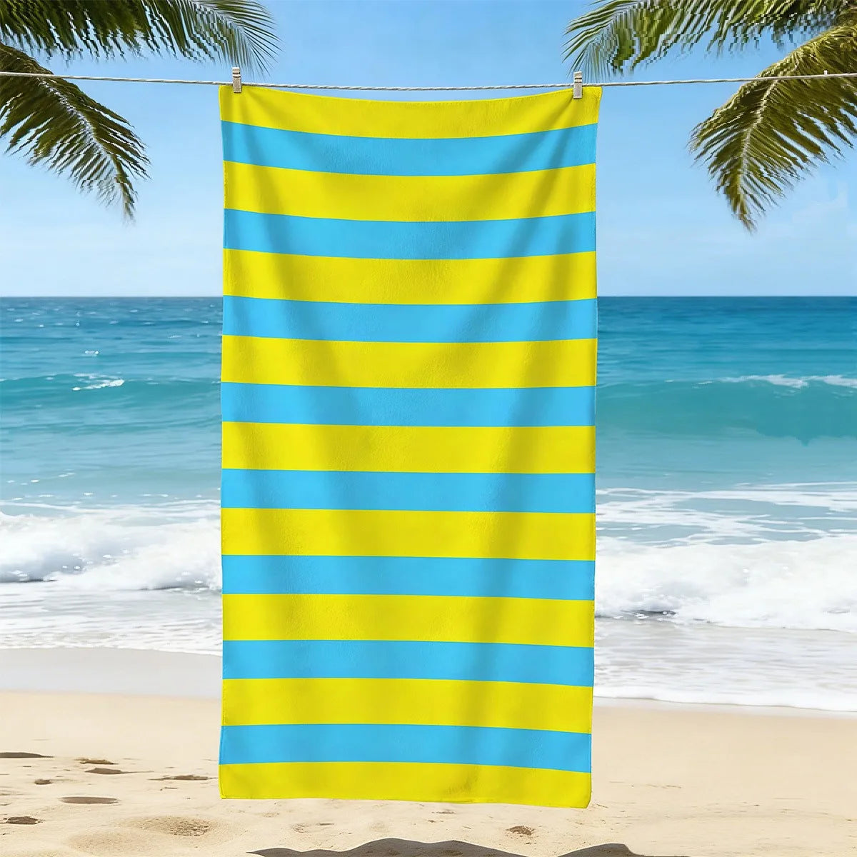 Beach Towel – Stylish, Soft & Absorbent with Quick-Dry Comfort, Perfect for Beach, Pool, Vacation, and Everyday Relaxation    Your Coastal Marketplace | Shoreshopper.com