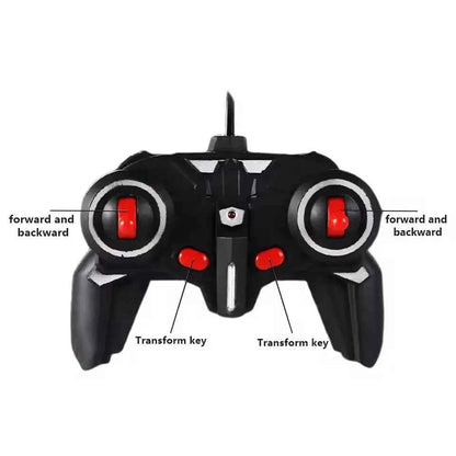 Electric RC Car 2 In 1 Transformation Robots Sports Vehicle Model Robots Boys Toys Remote Cool RC Deformation Cars Kid Toy Gifts