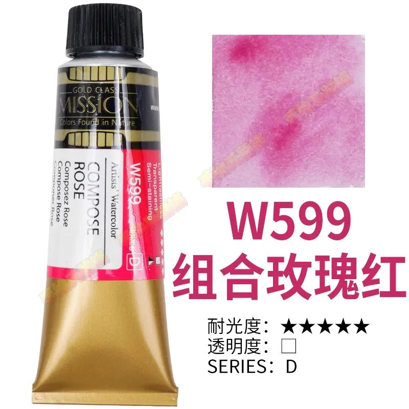 Korea MIJELLO tube watercolor artist 15ml watercolor paint mission series art supplies    Home Decor Supply | Online Retail | ShoreShopper.com