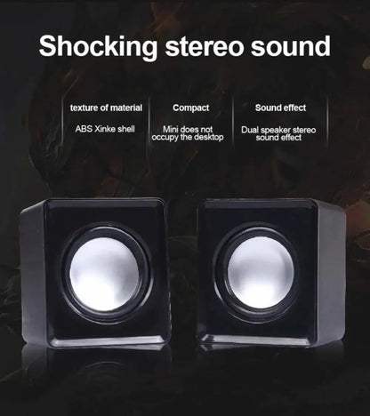 Computer Speaker For PC Laptop Desktop Caixa De Som Sound Box Music Audio System Bocina Column Acoustics Coluna Amplified Unit    Home Decor Supply | Online Retail | ShoreShopper.com