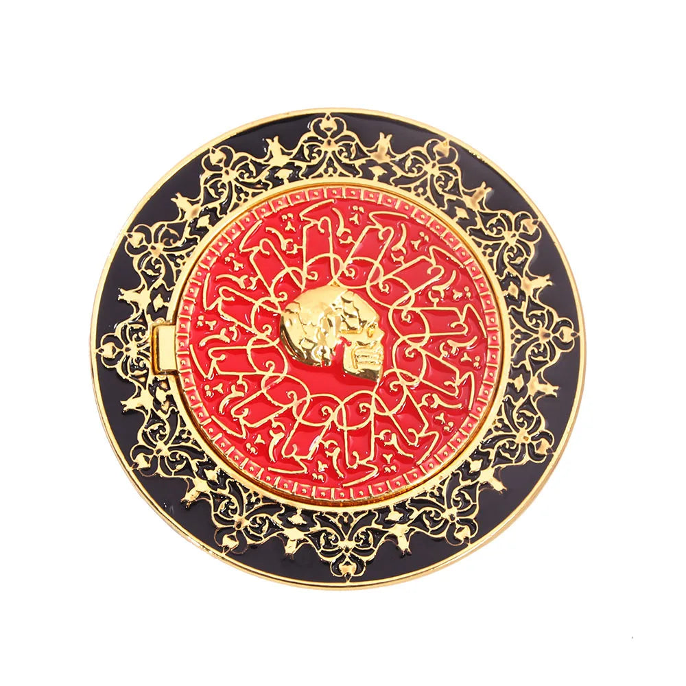 Big Size John Wick 4 Blood Oath Marker Coin Keychain Gold and Adjudicator Coin Metal Prop Accessories Collection Gift - ShoreCo.Shop