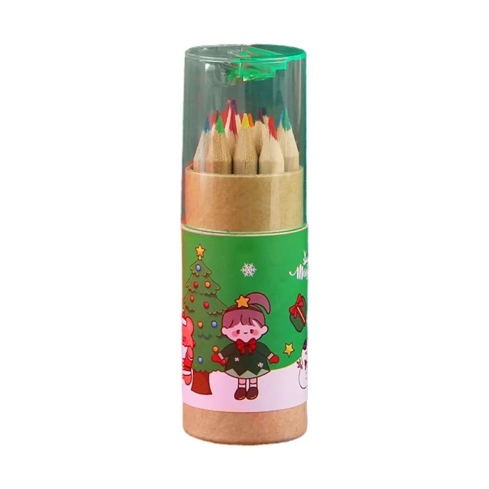 Supplies with Built-in Sharpener Sketch Supplies Drawing Pencils Wooden Pencils Christmas Colored Pencils Sketching Pen    Home Decor Supply | Online Retail | ShoreShopper.com