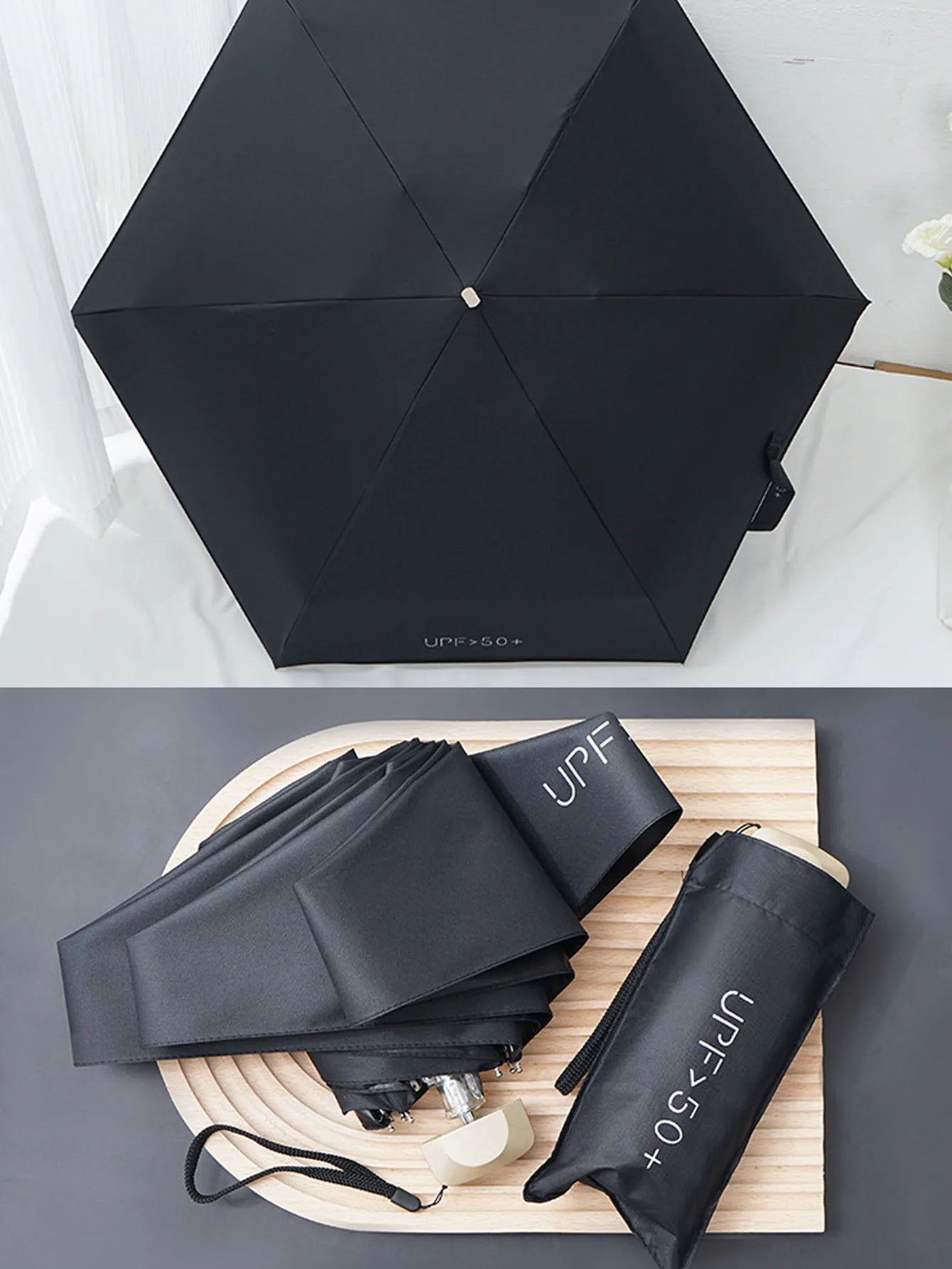Outdoor Mini Sun Umbrella UV Protection Ultralight Folding Five-fold Umbrella Sunshade Umbrella    Your Coastal Marketplace | Shoreshopper.com